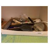 Kitchen utensils, wood cutting boards