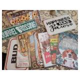 Collection of Metal Signs