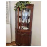 Drexel Corner China Cabinet  40 x 70 x 29