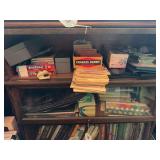 Contents of 2 shelves