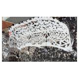 57”L wrought iron loveseat