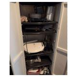 Contents of cabinet