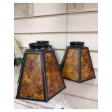 3 lamp shades