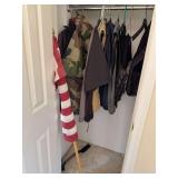 Contents of closet