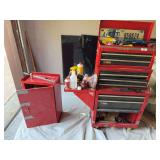 Craftsman tool chest & contents, side box & contents