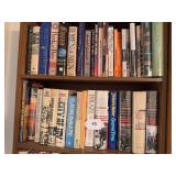 2 shelves of misc books