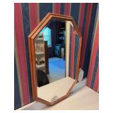 Beveled glass mirror