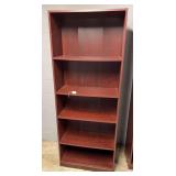 Adjustable shelf bookcase