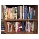 2 shelves of misc books