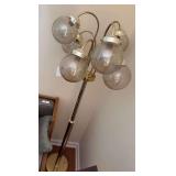 MCM floor lamp with 6 globes
