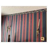 Brass wall sconce