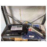 Weather radio , tarp