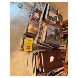 Large lot of books, DVD’s, VHS tapes