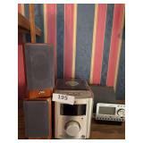 JVC bookshelf stereo, Delphi receiver