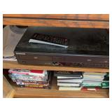 Samsung VHS player and VCR tapes
