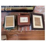 Lot of picture frames, photo album
