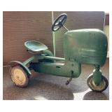 Single Front Wheel Pedal Tractor - Farm-Master??