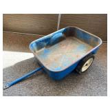 Ford blue Pedal tractor Wagon