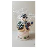 John Deere Handcrafted Holiday Snowman