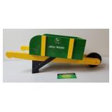 John Deere Wooden Wheel Barrow