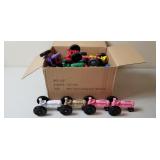 Assorted Moulded Plastic Tractors with Man