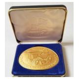 Commemorative John Deere Belt Buckle