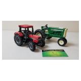 Case and Oliver Tractor