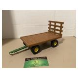 John Deere Hay Wagon, Plastic Bed, Metal