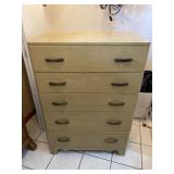 Retro 5 Drawer Dresser - 46" T