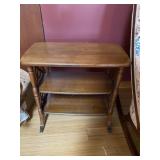 Claw Foot Side Table-22" T