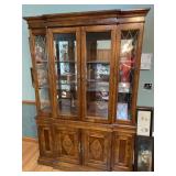 Nice Lighted China Hutch