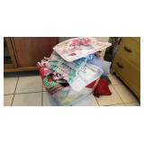 Bucket of Linens and More