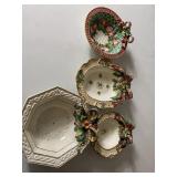 Fitz & Floyd Holiday Bowls