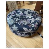 Large round ottoman