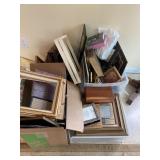 Lot of picture frames