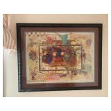 Music Print, signed - 3