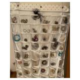 Large Hanging Jewelry holder and Jewelry
