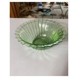 Vaseline Glass Bowl