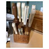 Knife Block With Knives