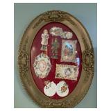 Ornate Frame with Vintage Valentines -24" T
