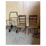 Fold up Chairs & Easy Wheels Cstt