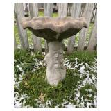 Concrete Bird Bath