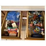 Contents of Cabinet Drawers