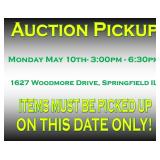 Auction Item Pick up