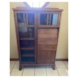 Mission Style(?) Secretary Hutch - 5