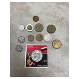 Foreign coins