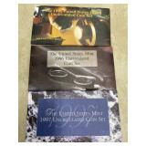 3 Uncirculated Coin Sets-1995-1997