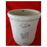 12 Gallon Western Stoneware Crock