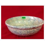 Light Gold Trim Yellow & Blue Spongeware