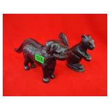 Pair of Cast Iron Nut Crackers